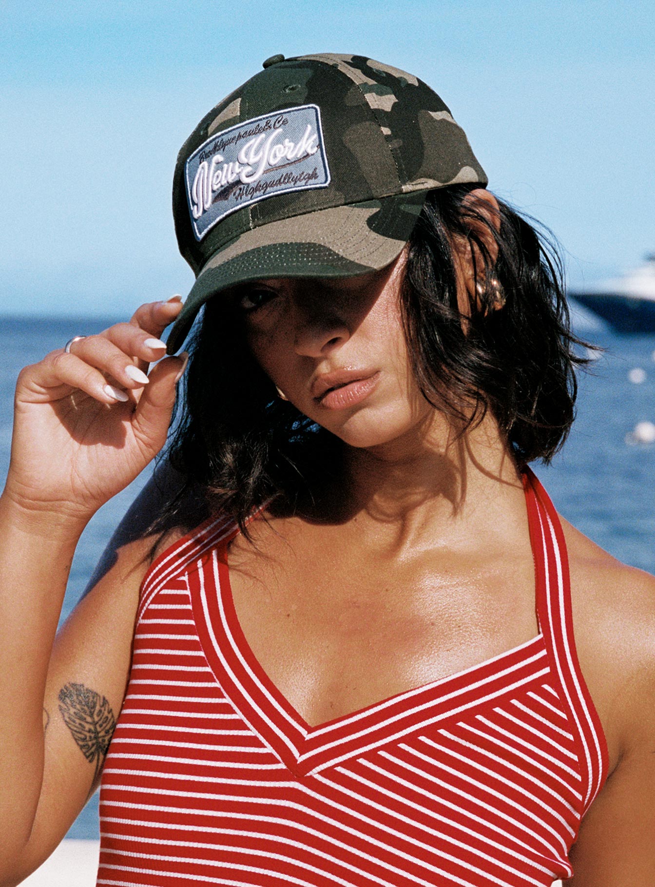 Take Me Home Hat Multi women's accessory by Ellevoria