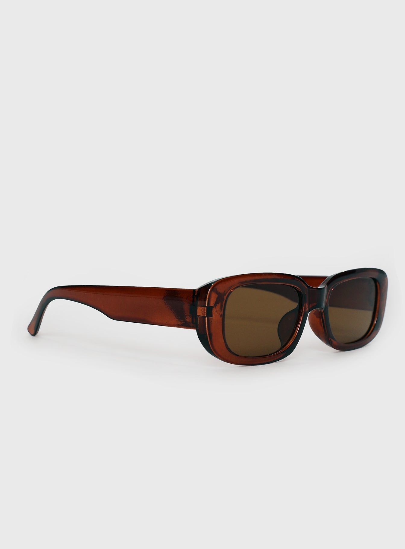 Darius Sunglasses Choc Brown women's sunglasses by Ellevoria