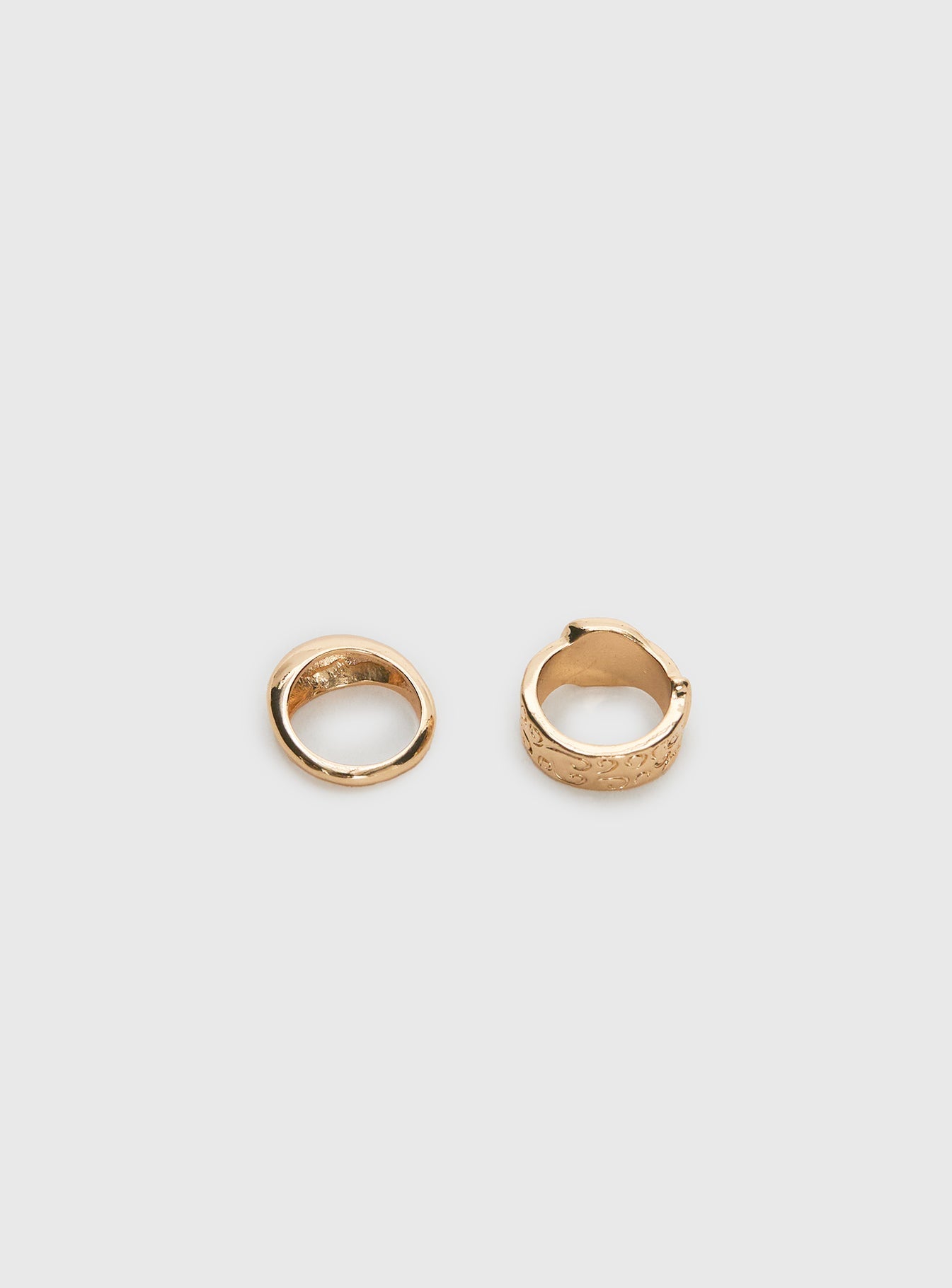Head Turner Ring Pack Gold women's ring by Ellevoria