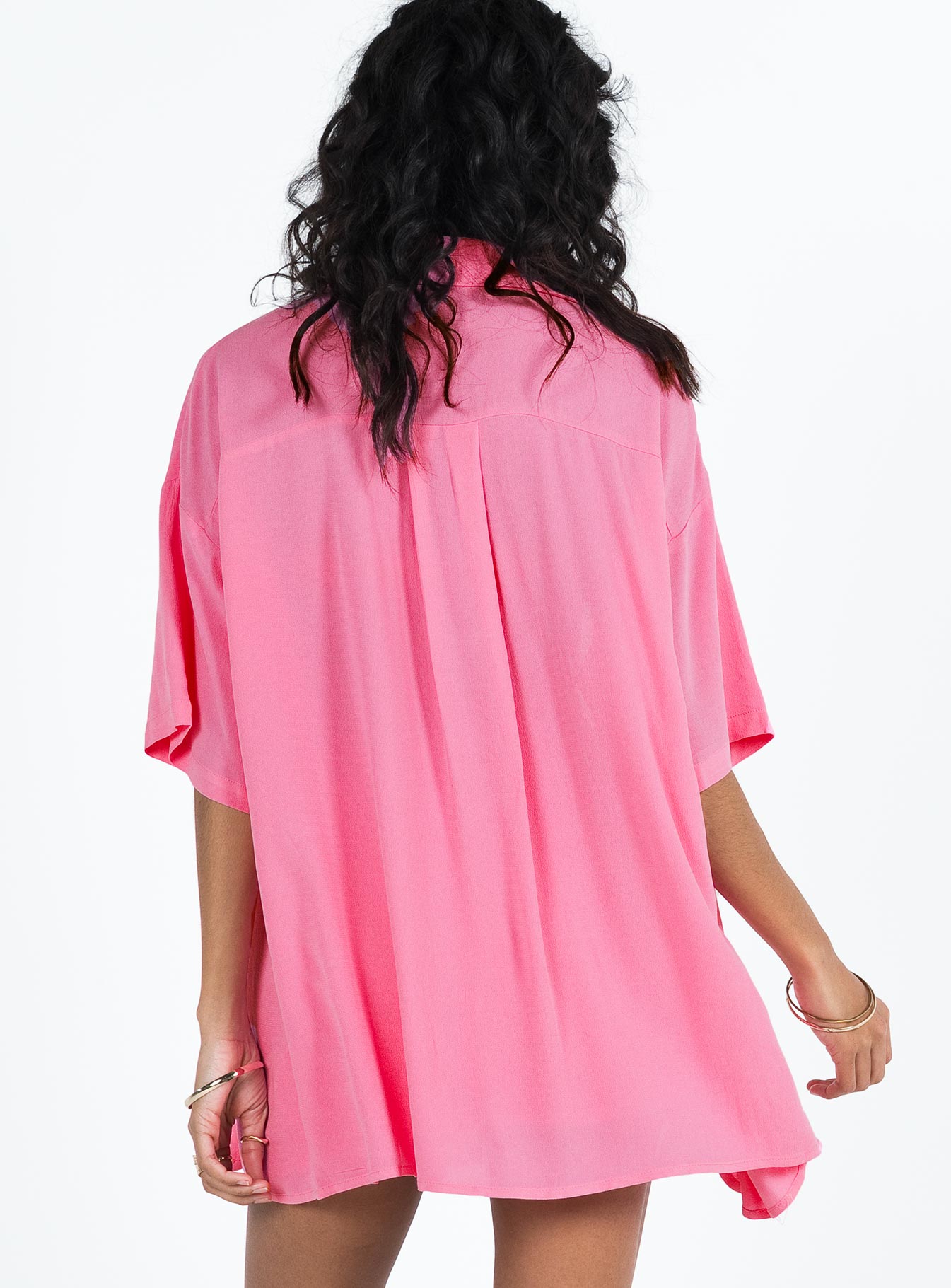 Caraliia Shirt Pink - women's shirt by Ellevoria - view 7
