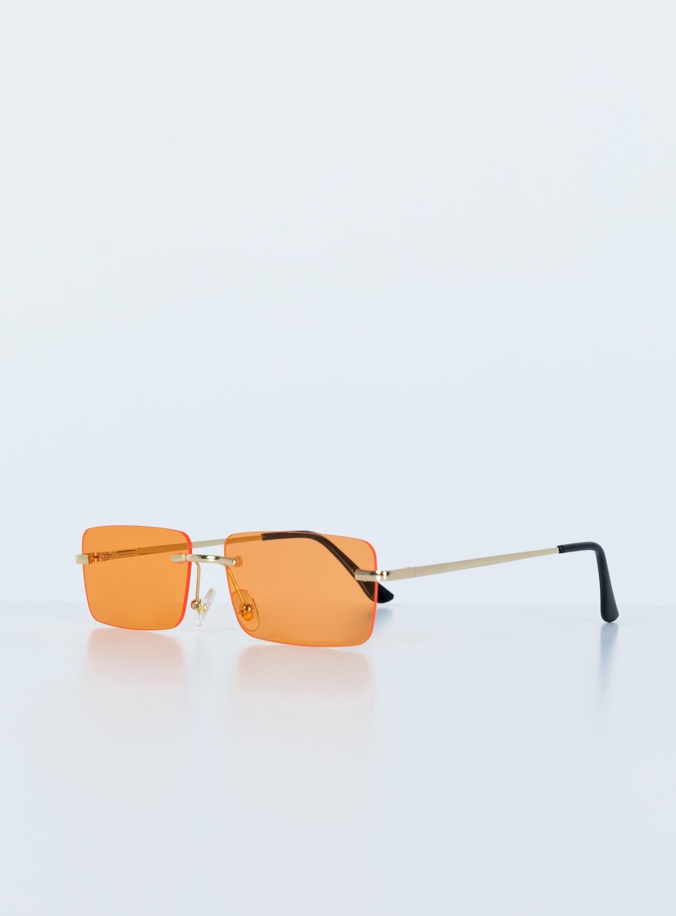 Indi Sunglasses Orange women's sunglasses by Ellevoria