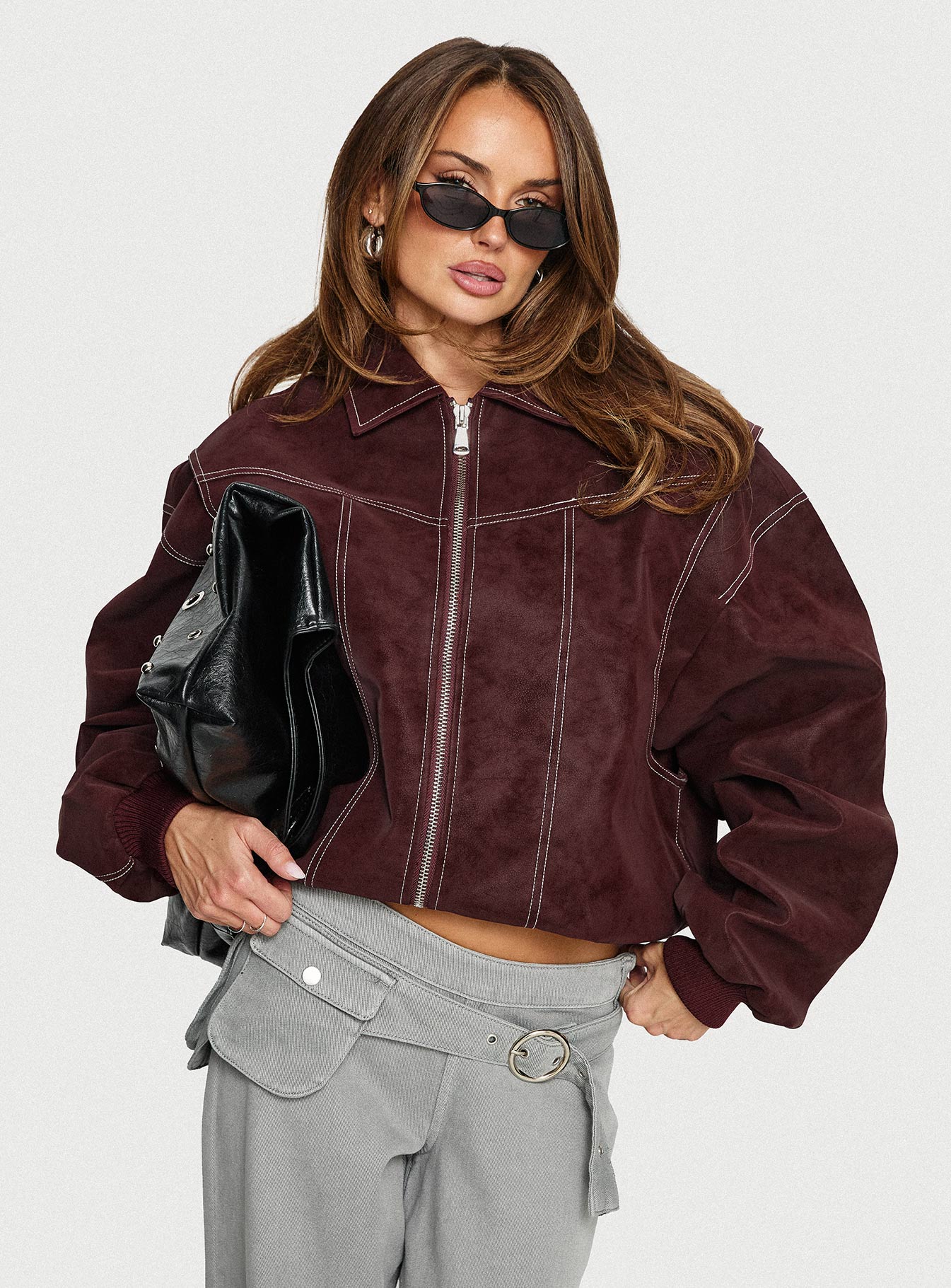 Vista Bomber Jacket Shiraz women's jacket by Ellevoria