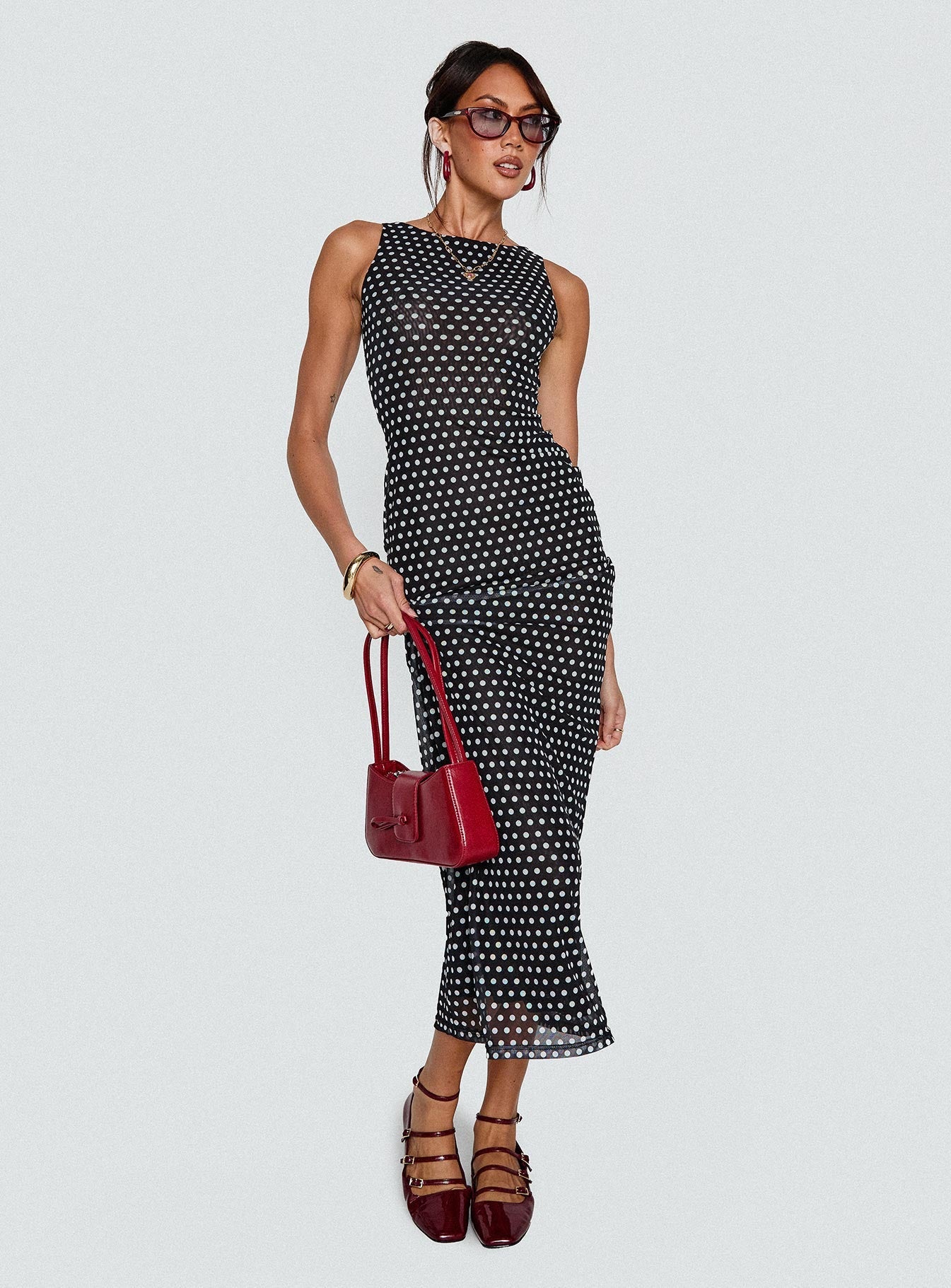 Top Of Mind Maxi Dress Black - women's maxi dress by Ellevoria - view 9