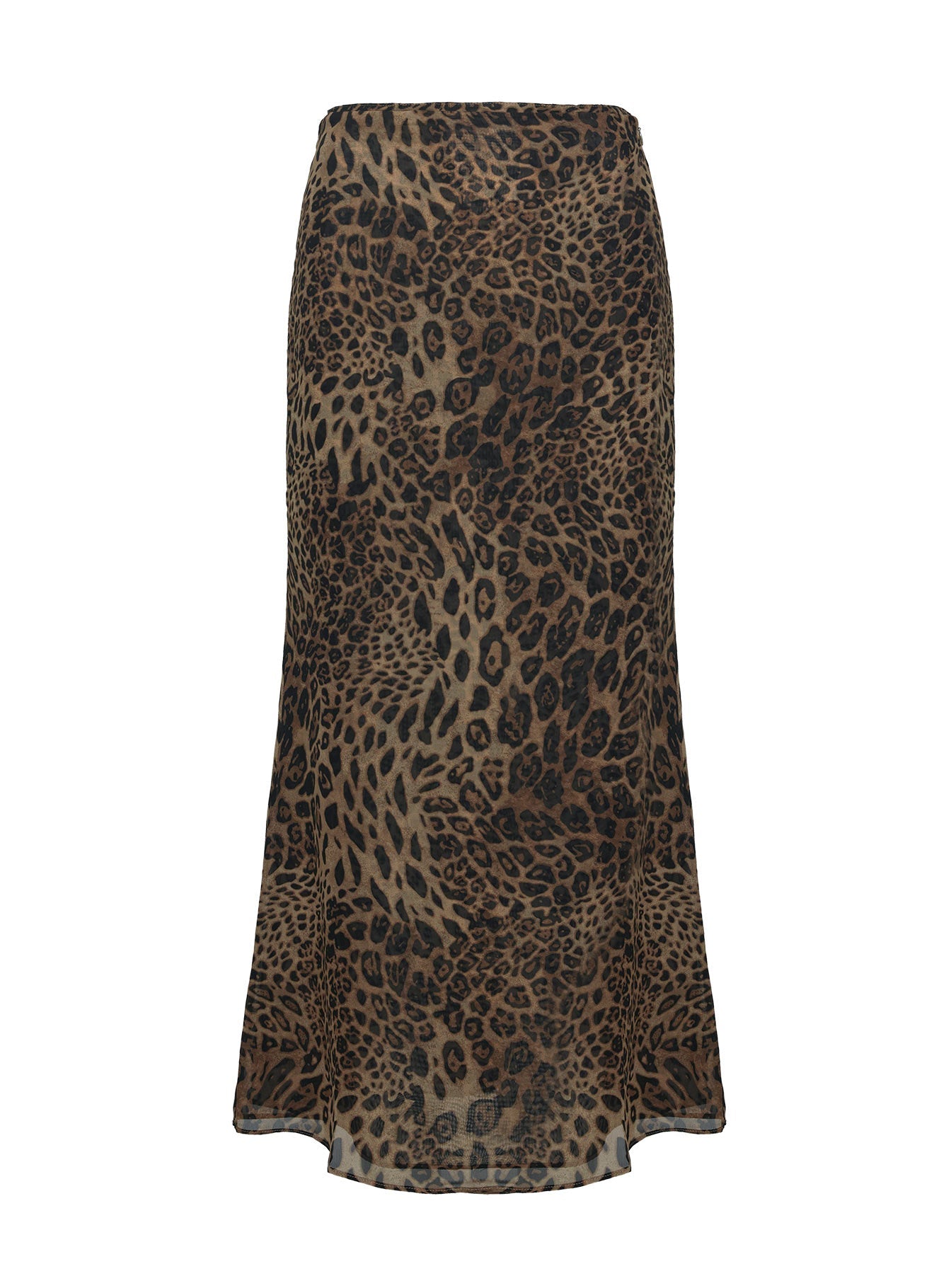 Eleganza Maxi Skirt Leopard women's two piece set by Ellevoria