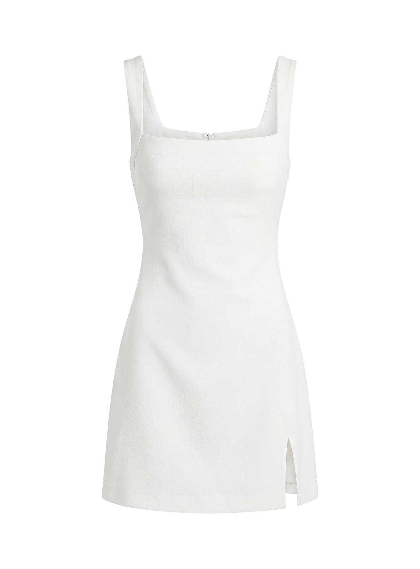 Bombshell Mini Dress White - women's top by Ellevoria - view 8