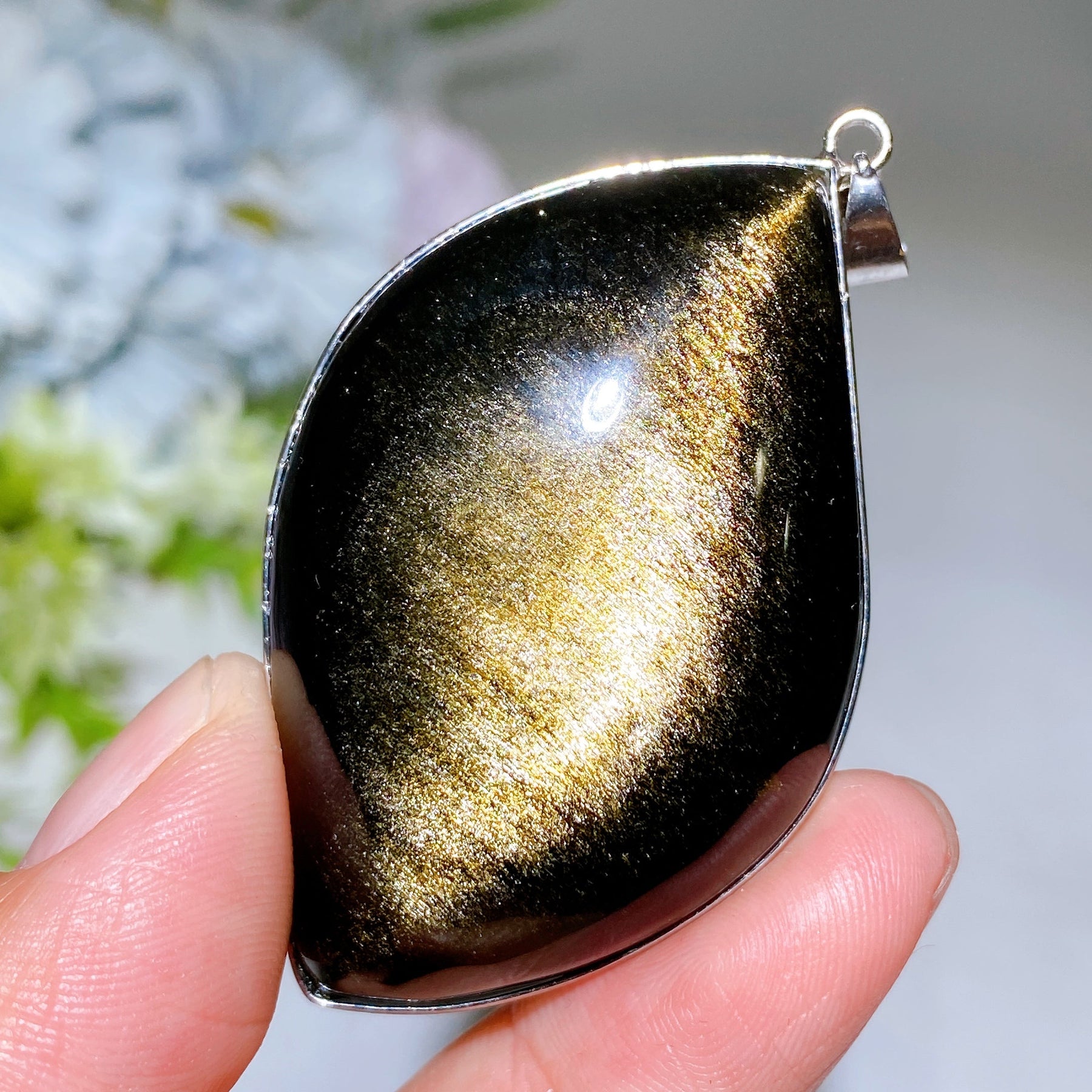Copper Silver Plated Pendant