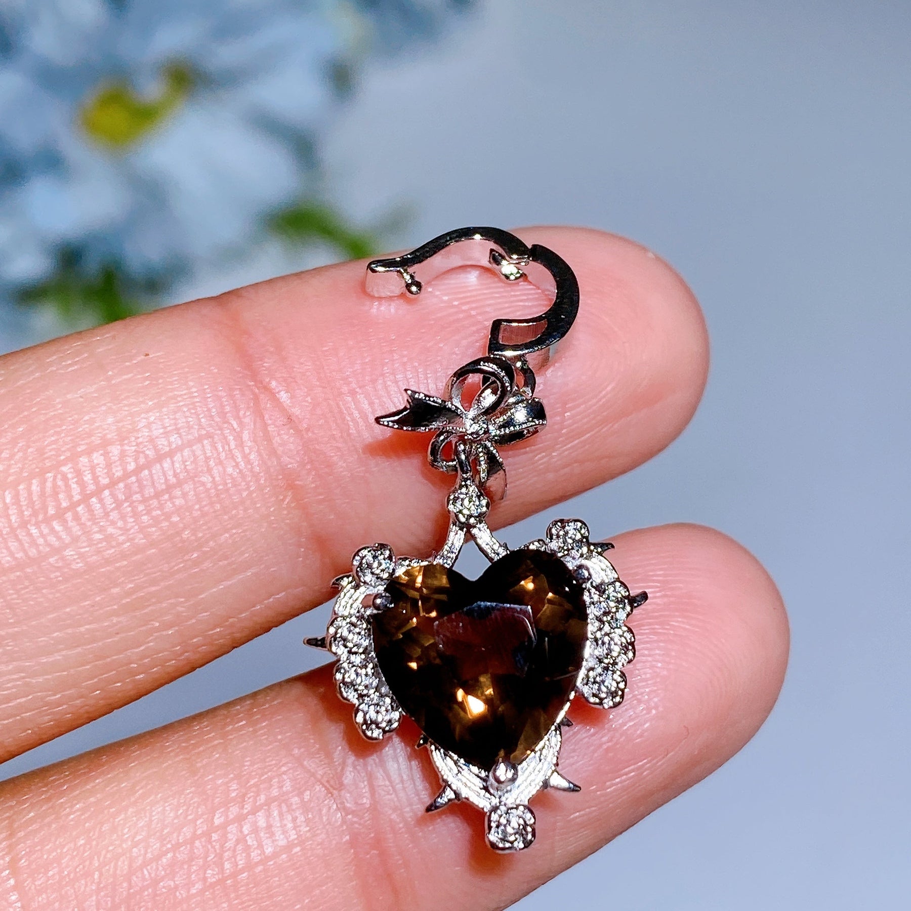 Copper Silver Plated Pendant