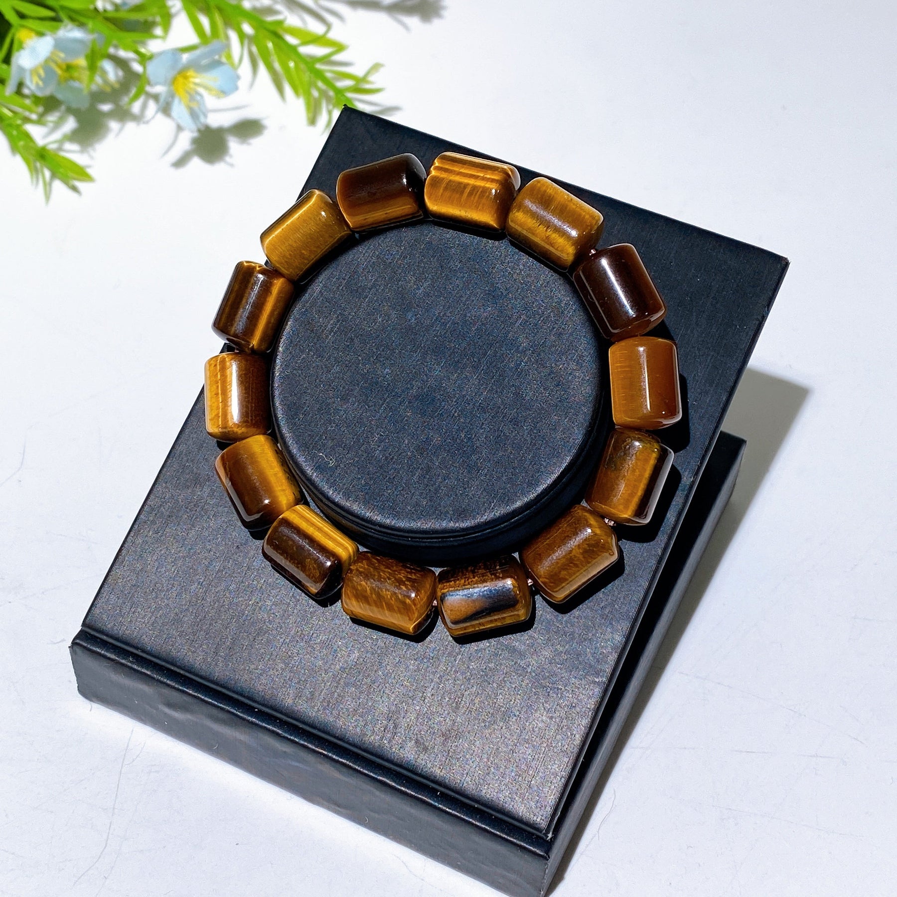 13mm Crystal Barrel Beads Bracelet