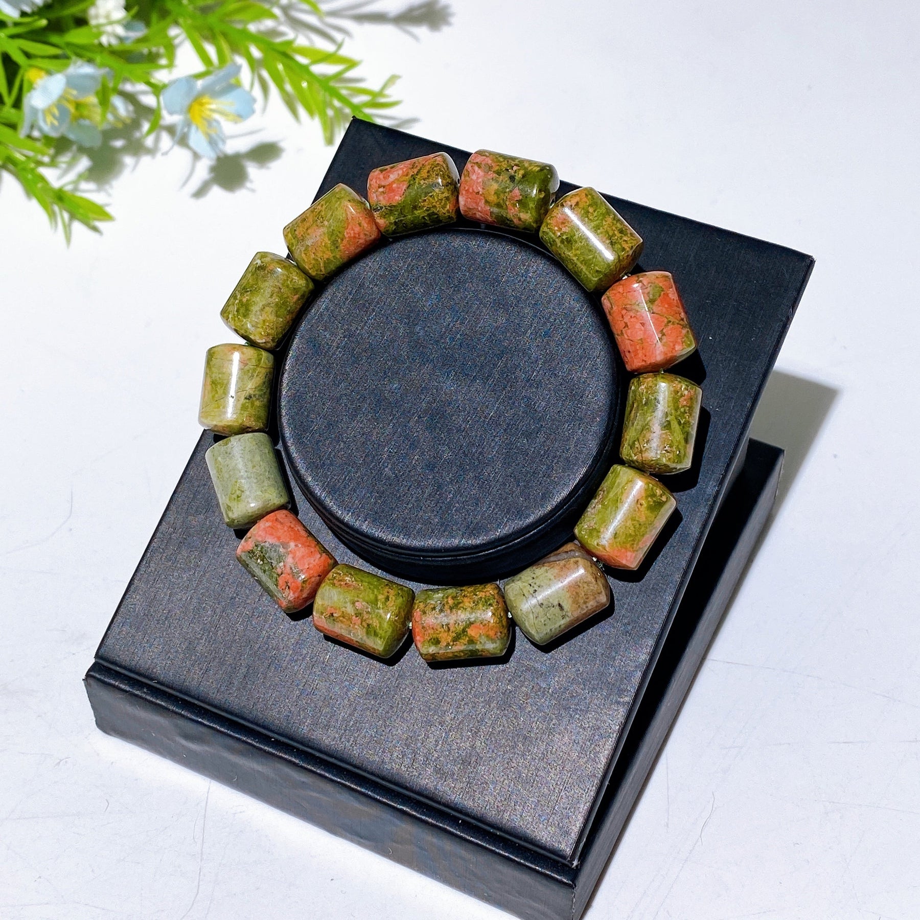 13mm Crystal Barrel Beads Bracelet
