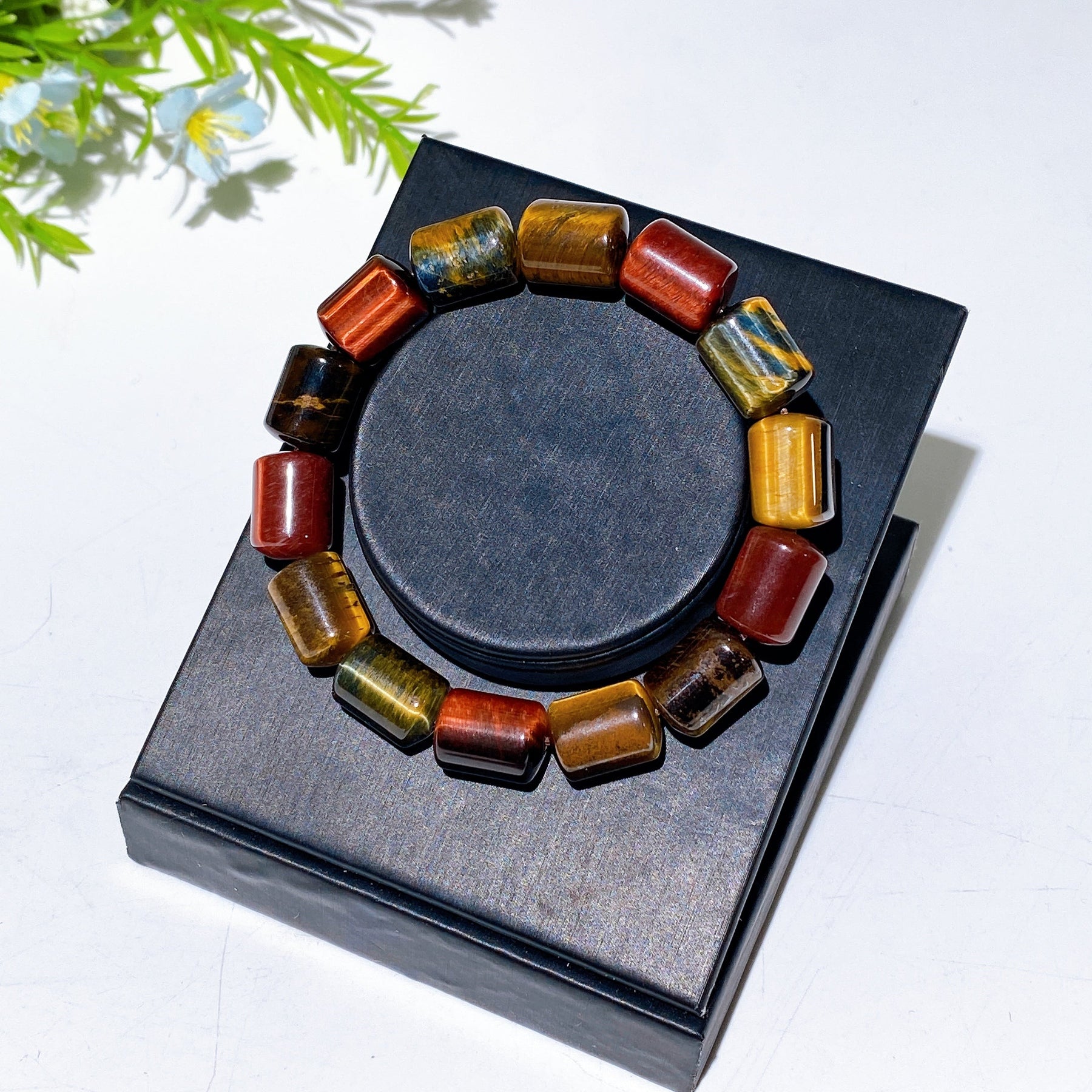 13mm Crystal Barrel Beads Bracelet