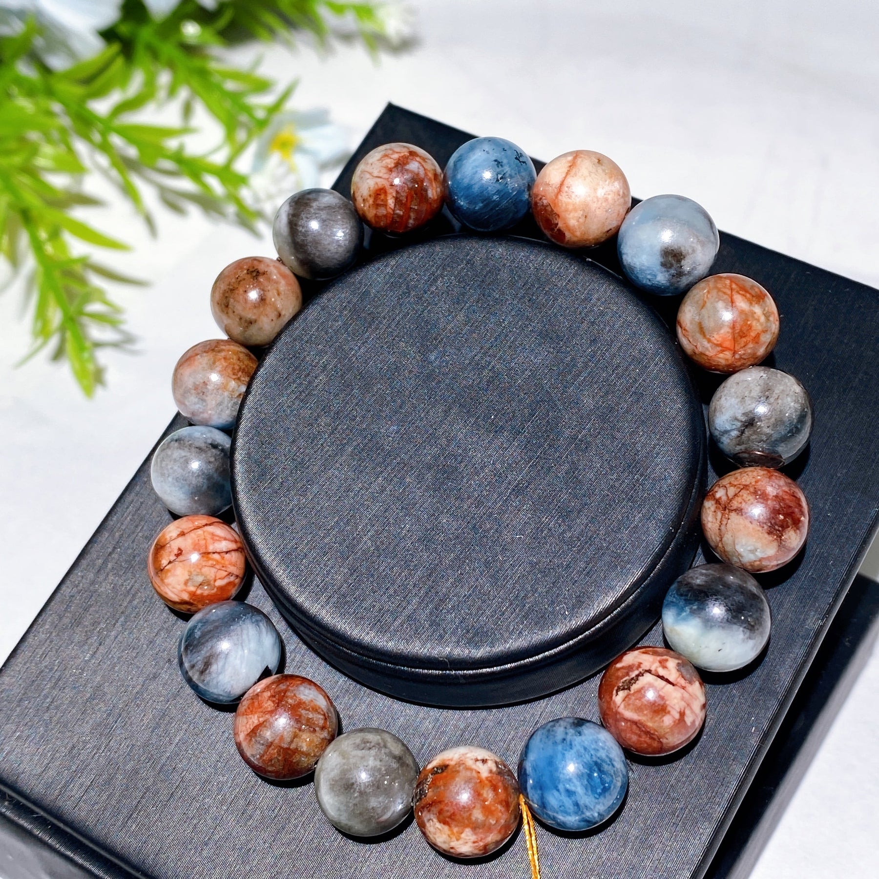 7.5-10.5mm Island Aquamarine Bracelet