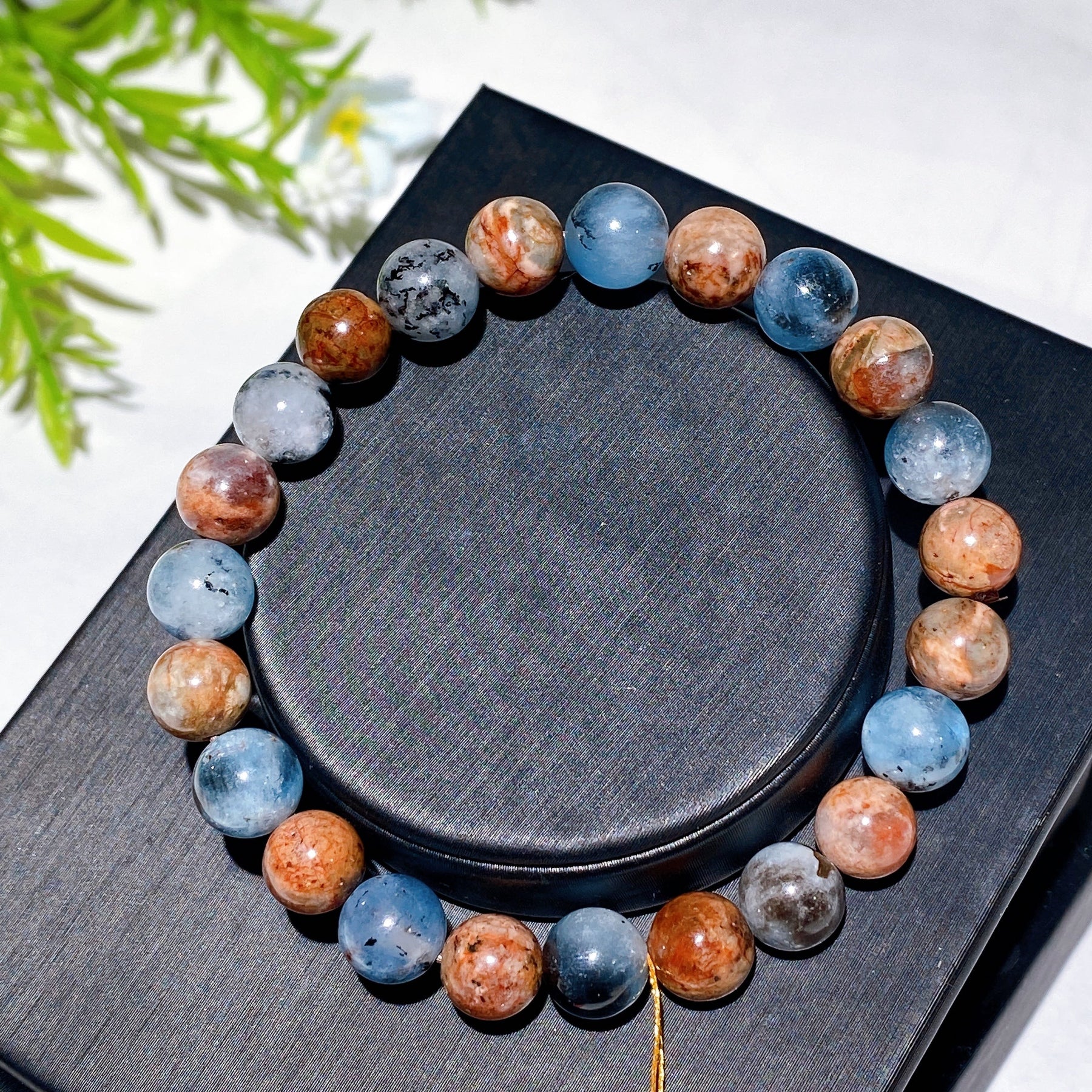 7.5-10.5mm Island Aquamarine Bracelet