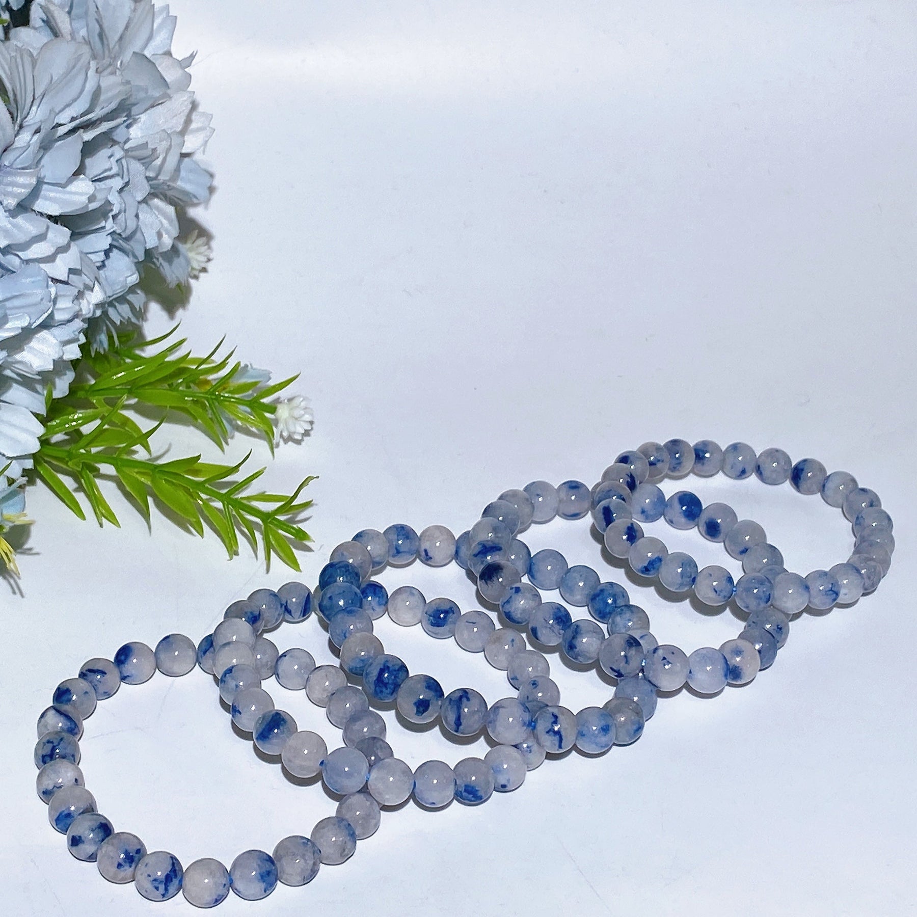 8-9mm Natural Dumortierite Bracelet