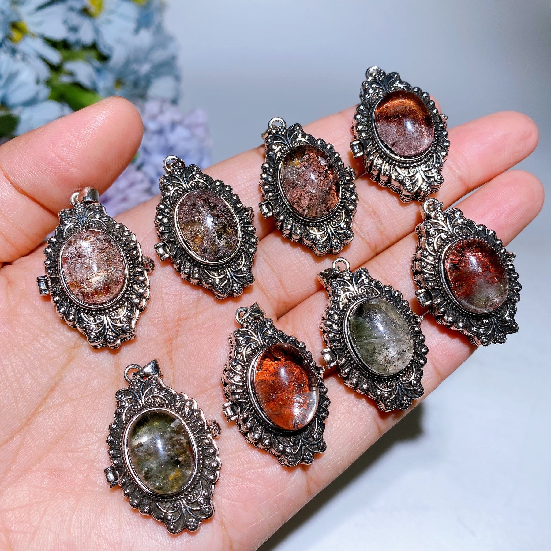 Crystal Poison Pendant
