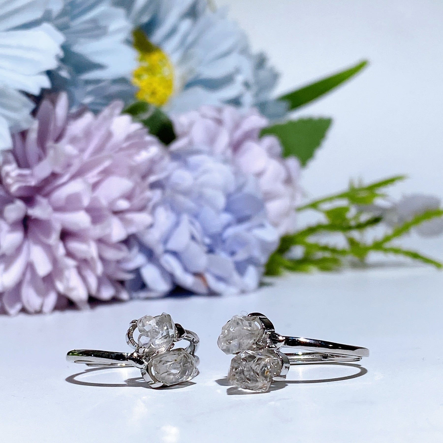 Herkimer Diamond Ring