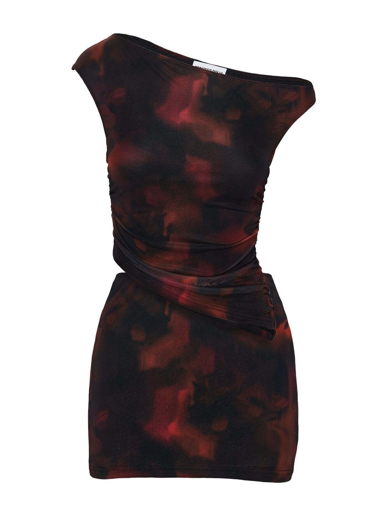 Maribella Set Black / Red women's skirt set by Ellevoria