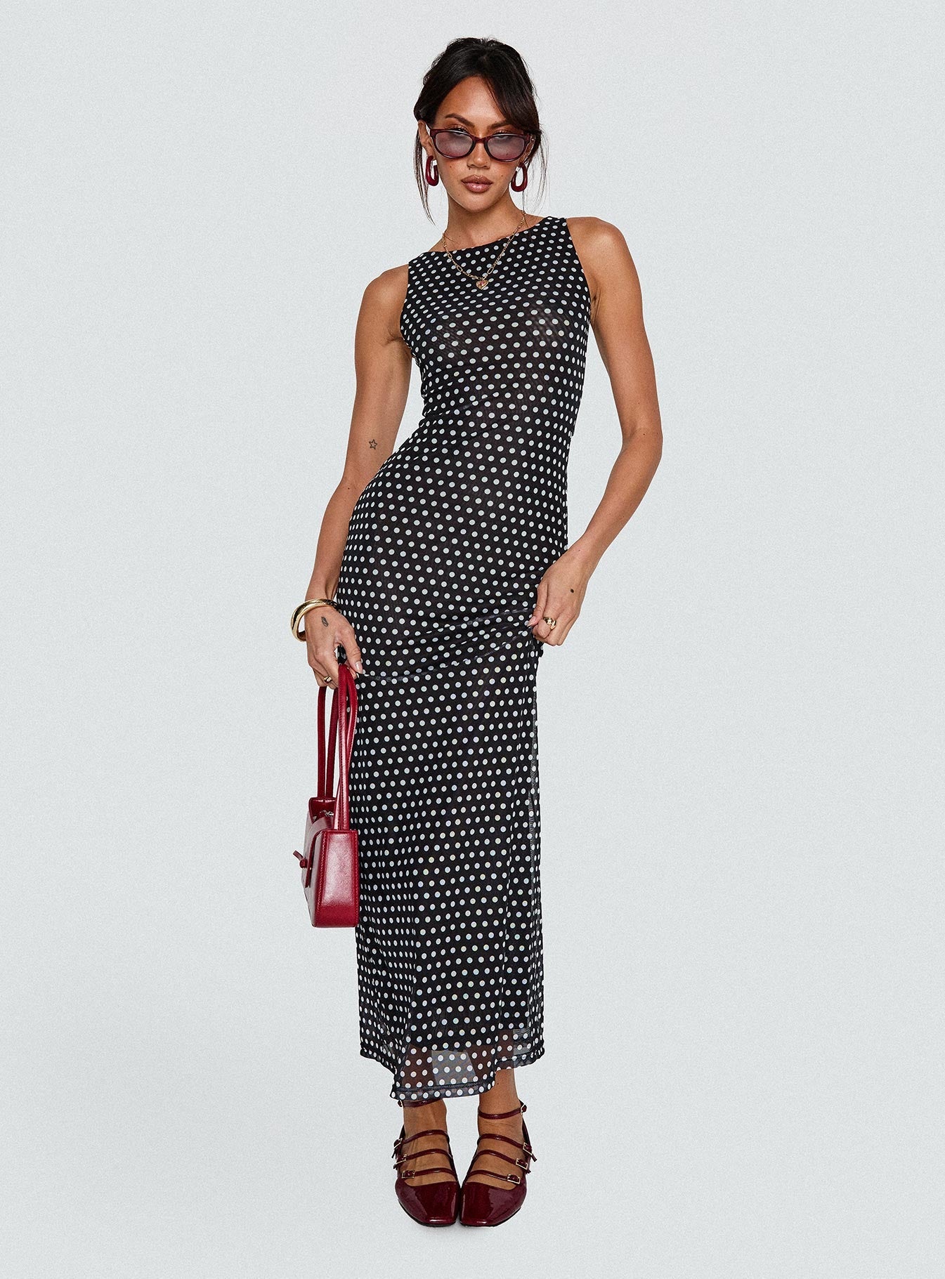 Top Of Mind Maxi Dress Black - women's maxi dress by Ellevoria