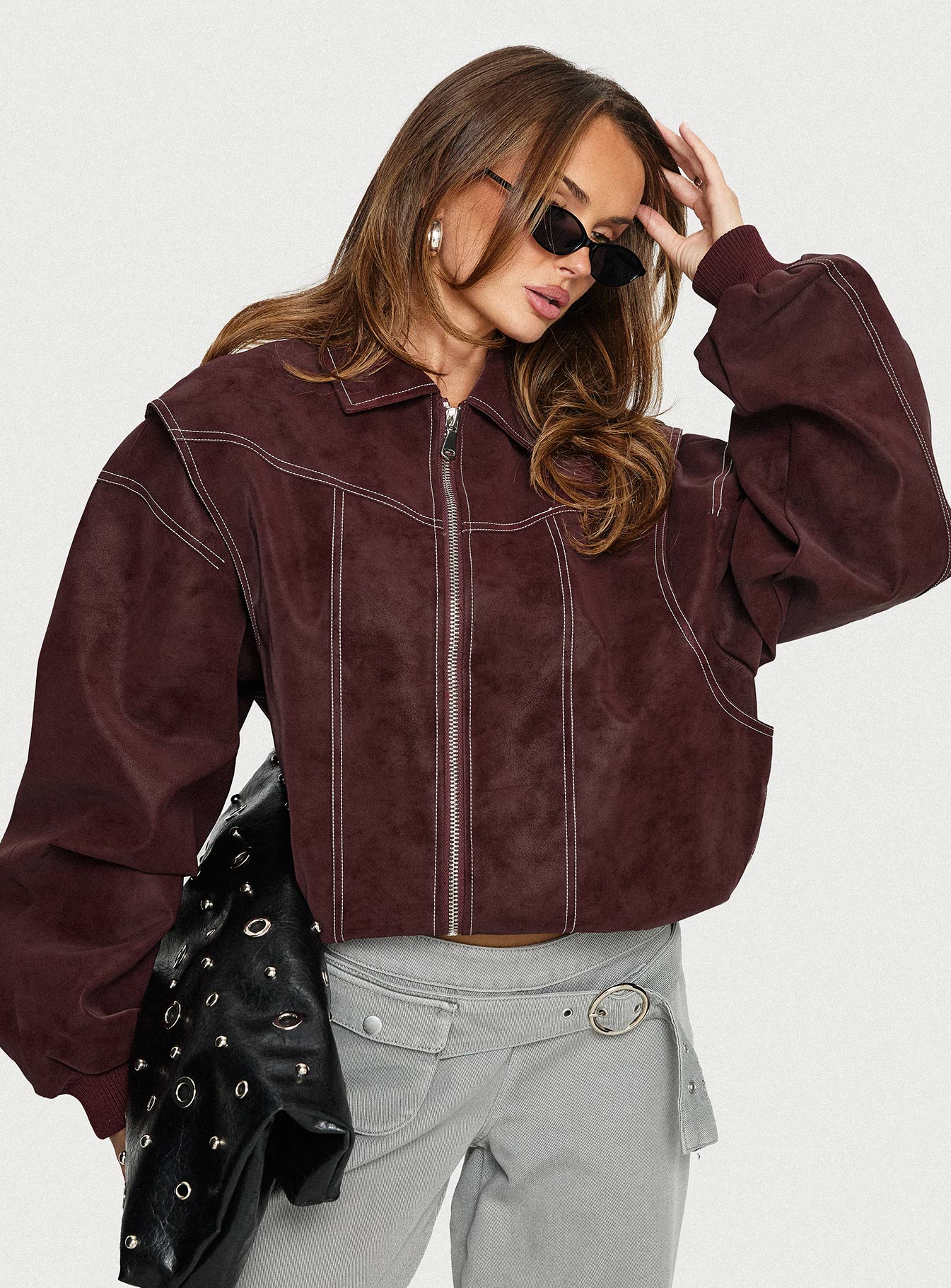 Vista Bomber Jacket Shiraz women's jacket by Ellevoria
