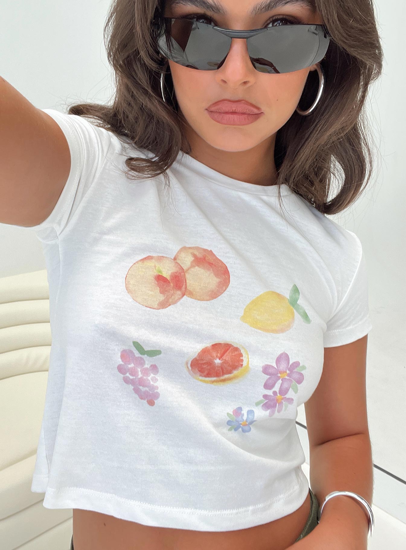 Arri Top White - women's top by Ellevoria - view 2