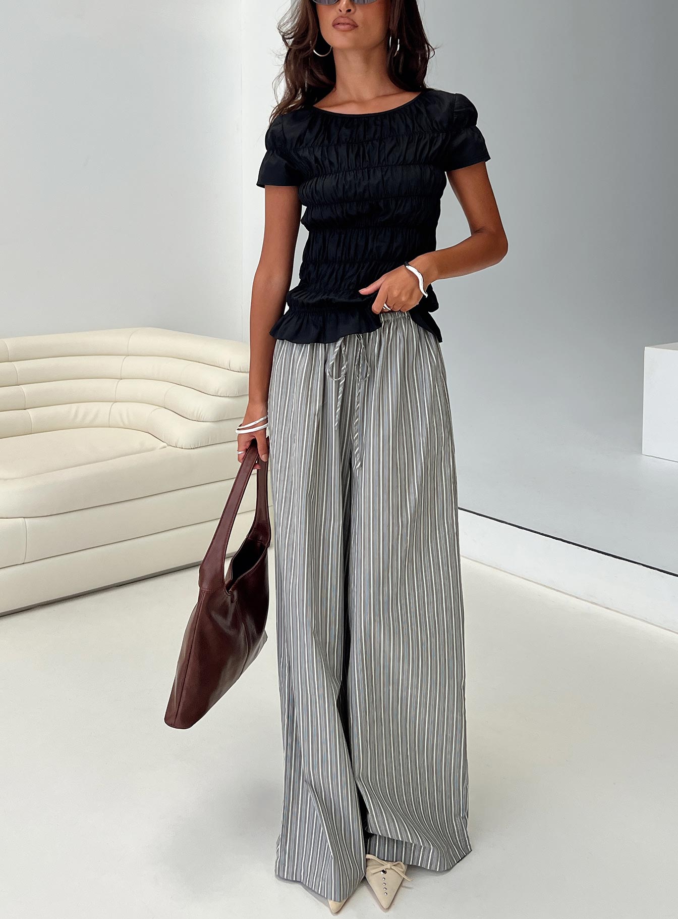 Lucea Pants Multi - loose fit women's bottoms by Ellevoria