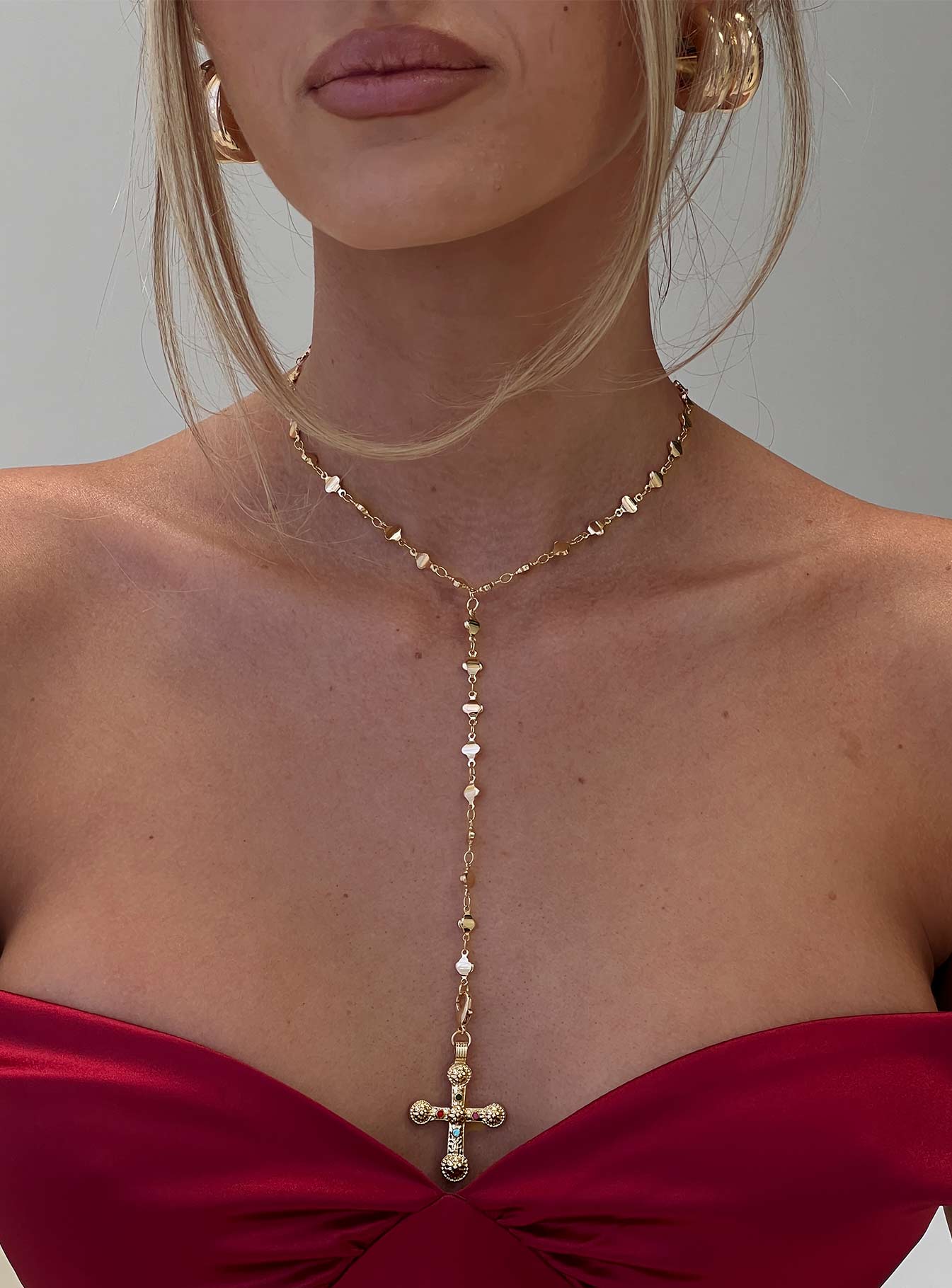 Sweet Talk Necklace Gold women's necklace by Ellevoria
