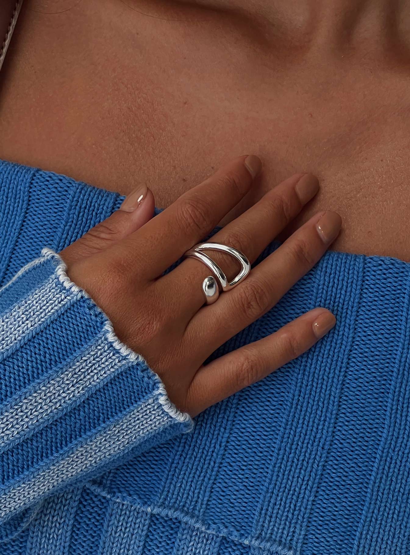 You Were Right Ring Silver women's ring by Ellevoria