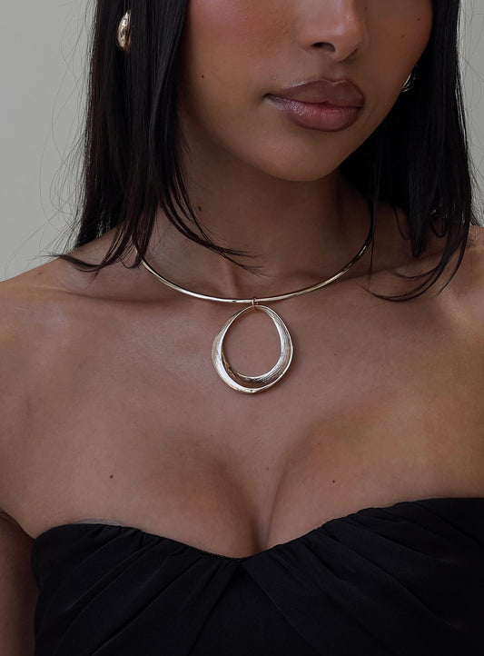 Yes To Heaven Pendant Necklace Gold women's necklace by Ellevoria