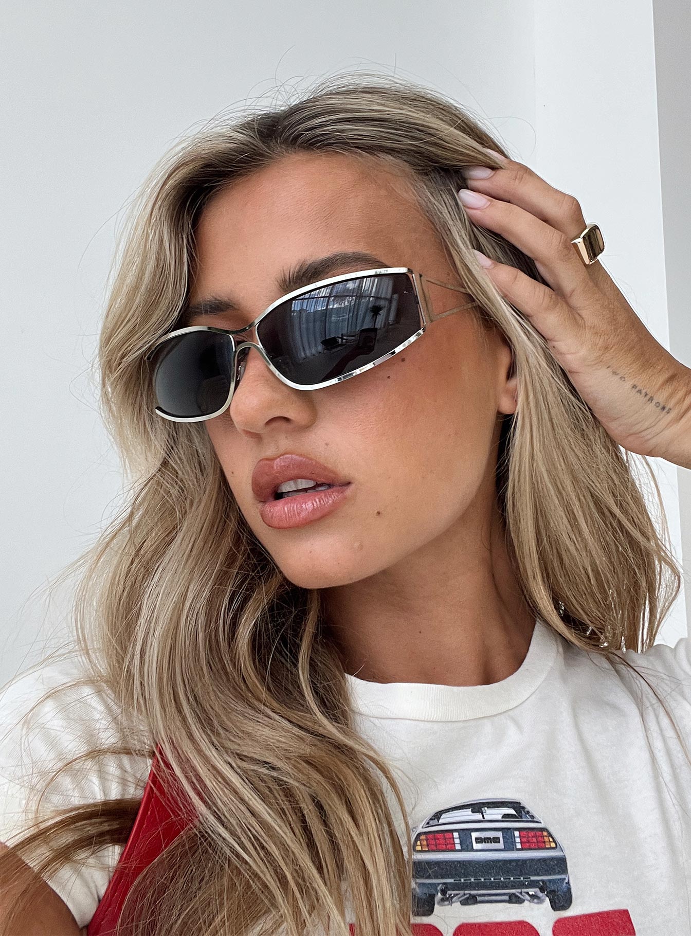 Dyxon Sunglasses Black / Silver women's sunglasses by Ellevoria