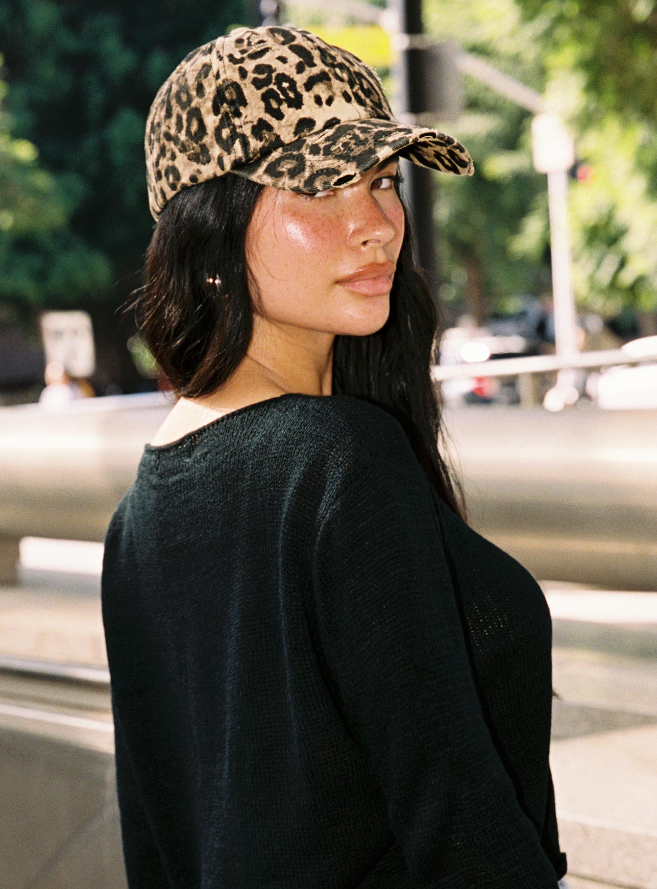 Kameryn Hat Leopard women's accessory by Ellevoria