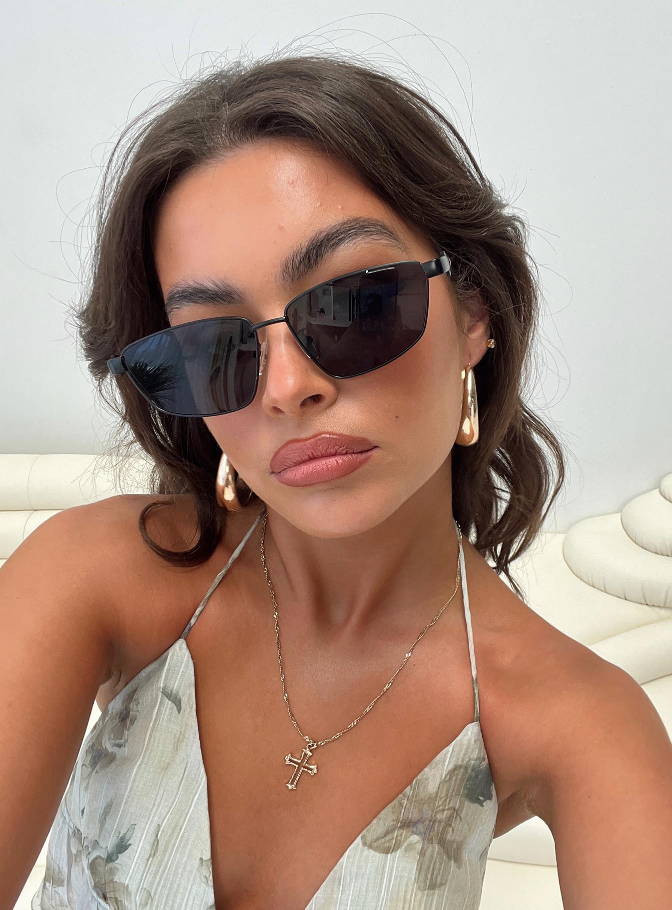 Aletta Sunglasses Black women's sunglasses by Ellevoria