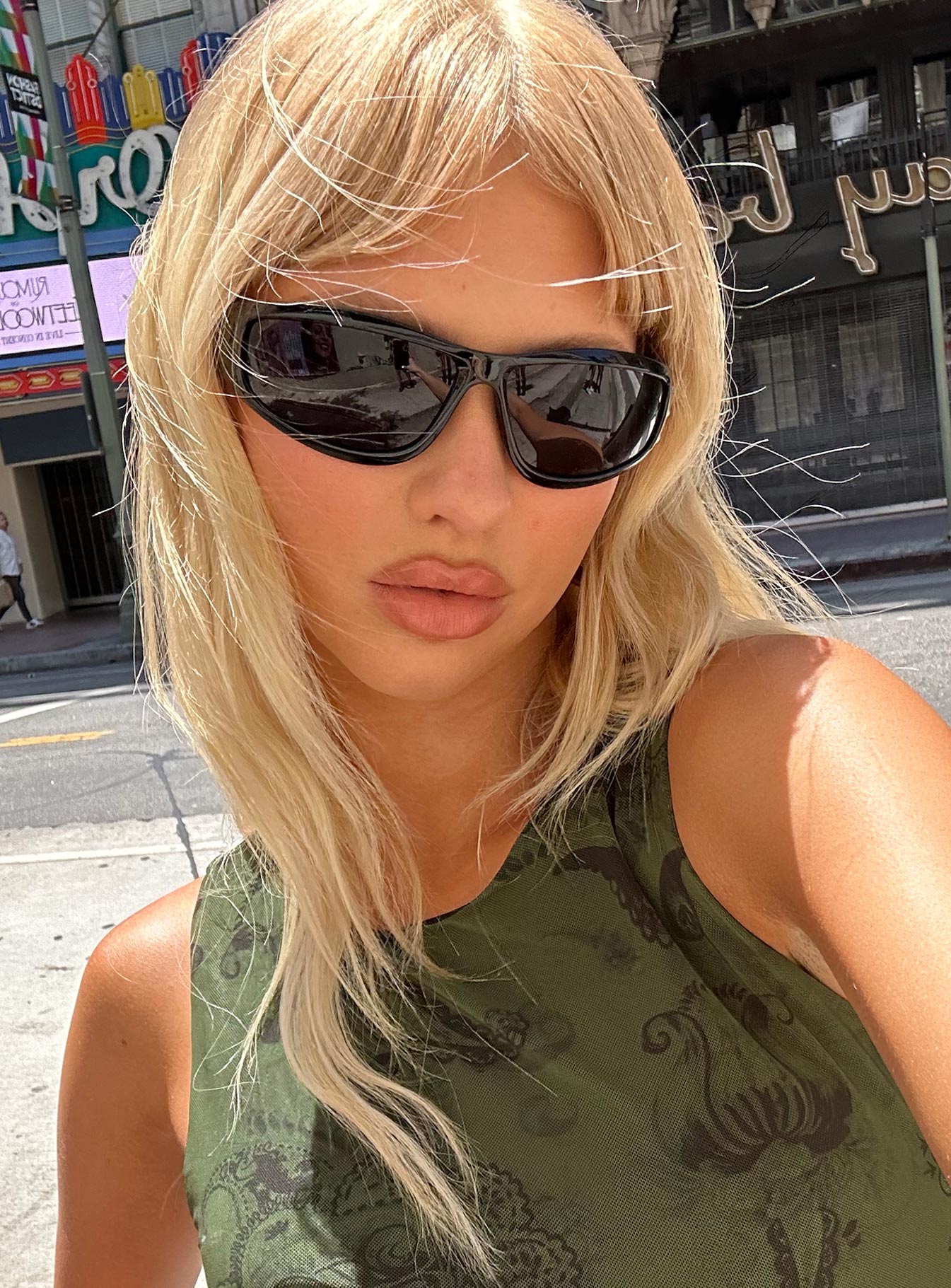 Mora Sunglasses Black women's sunglasses by Ellevoria