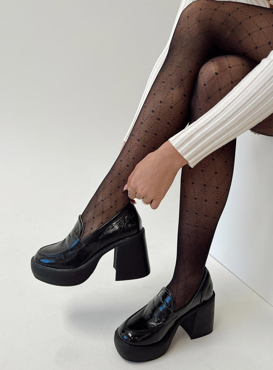 Specter Stockings Black women's tights by Ellevoria