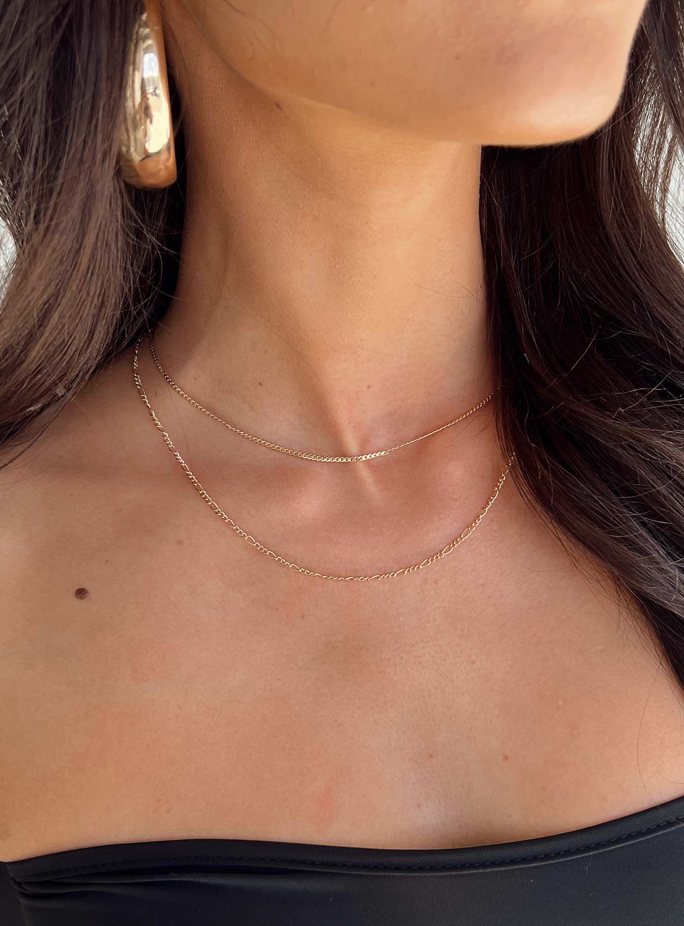 Garcia Necklace Gold women's necklace by Ellevoria