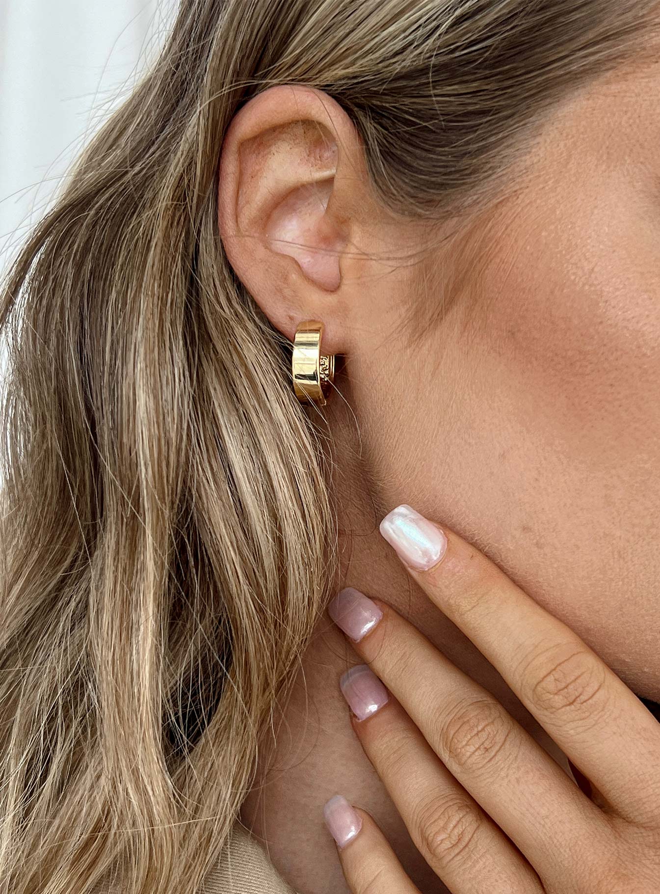 Archo Gold Plated Earrings women's earrings by Ellevoria