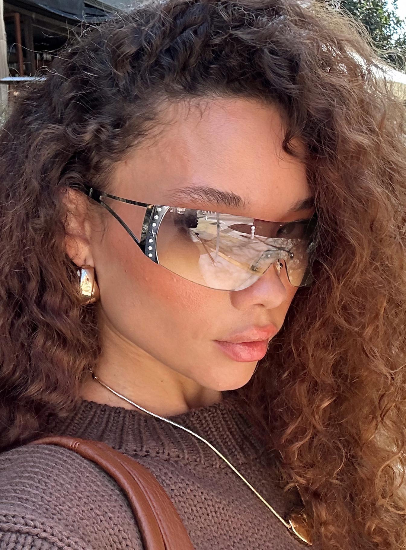 Callile Sunglasses White women's sunglasses by Ellevoria