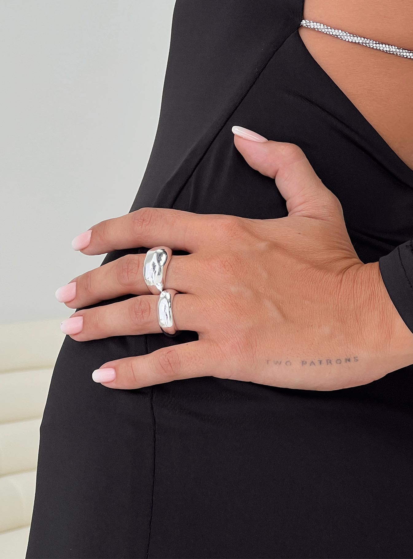 Medora Rings Silver women's ring by Ellevoria