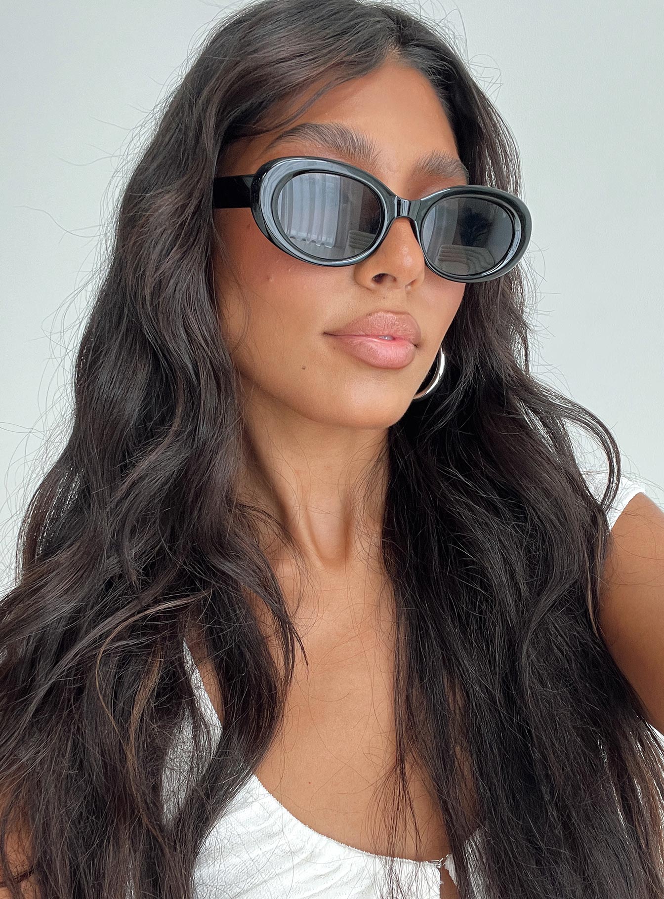 Streep Sunglasses Black women's sunglasses by Ellevoria
