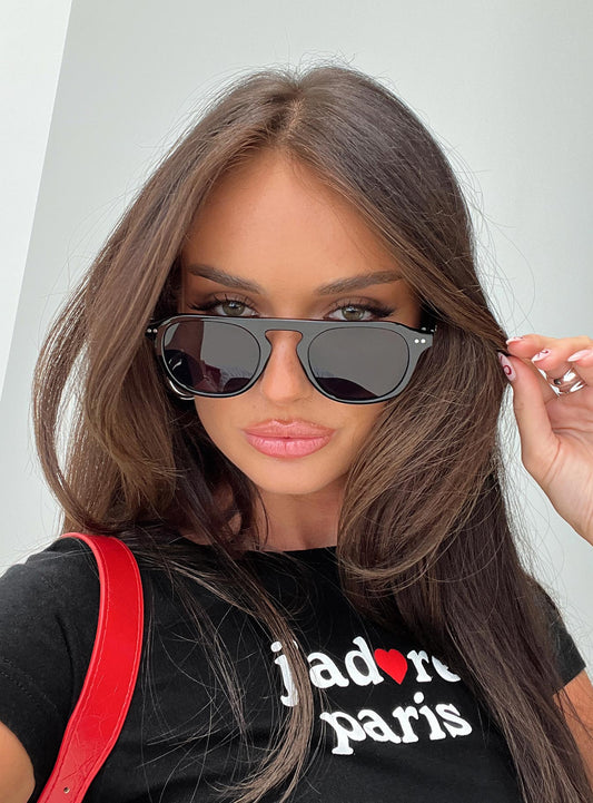 Matilda Sunglasses Black women's sunglasses by Ellevoria