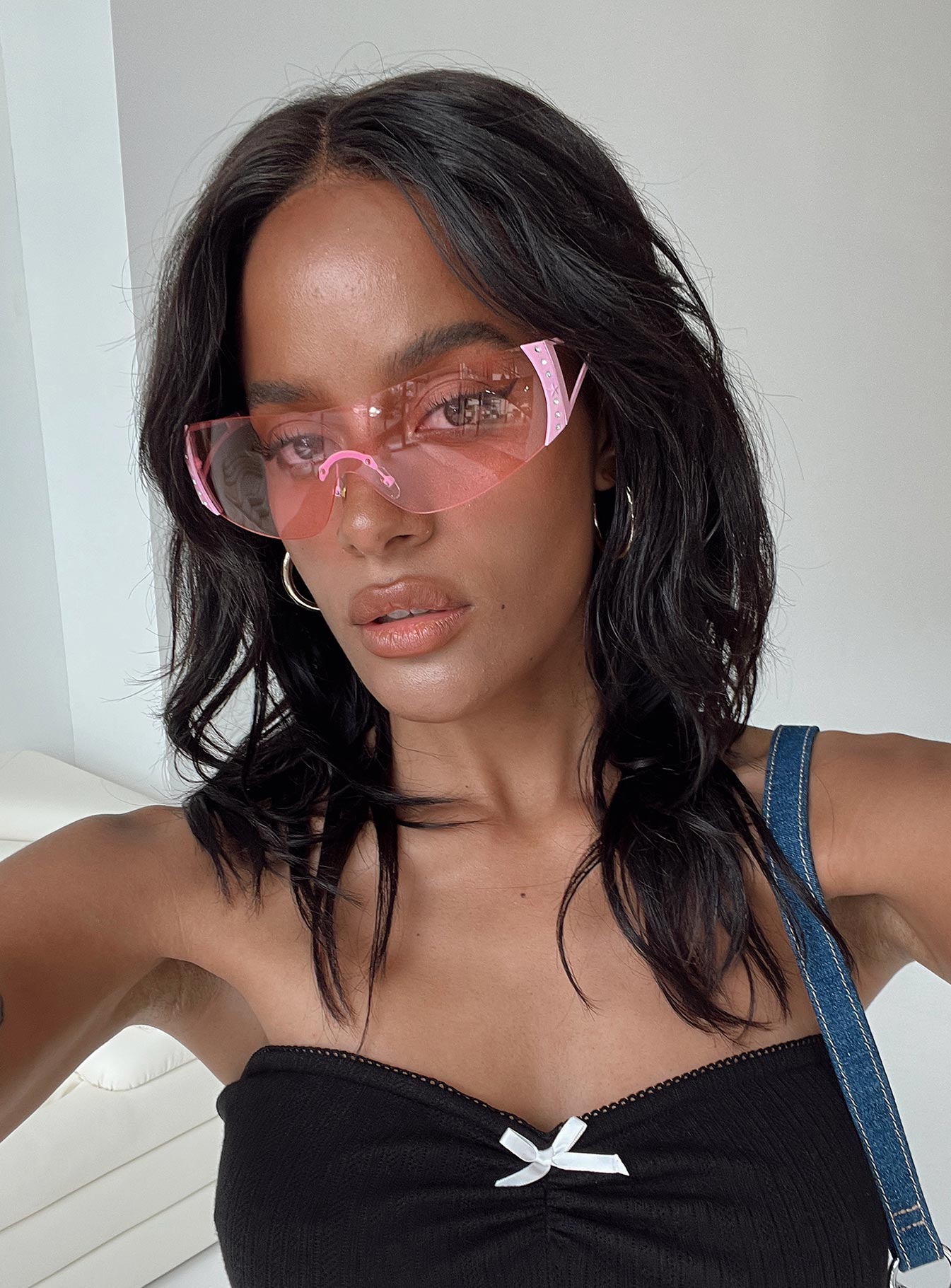 Callile Sunglasses Pink women's sunglasses by Ellevoria