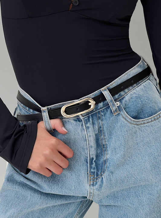 Allurement Belt Black women's belt by Ellevoria