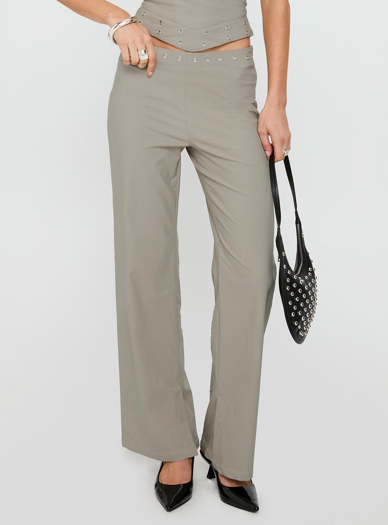 Passionette Pants Olive women's pant set by Ellevoria