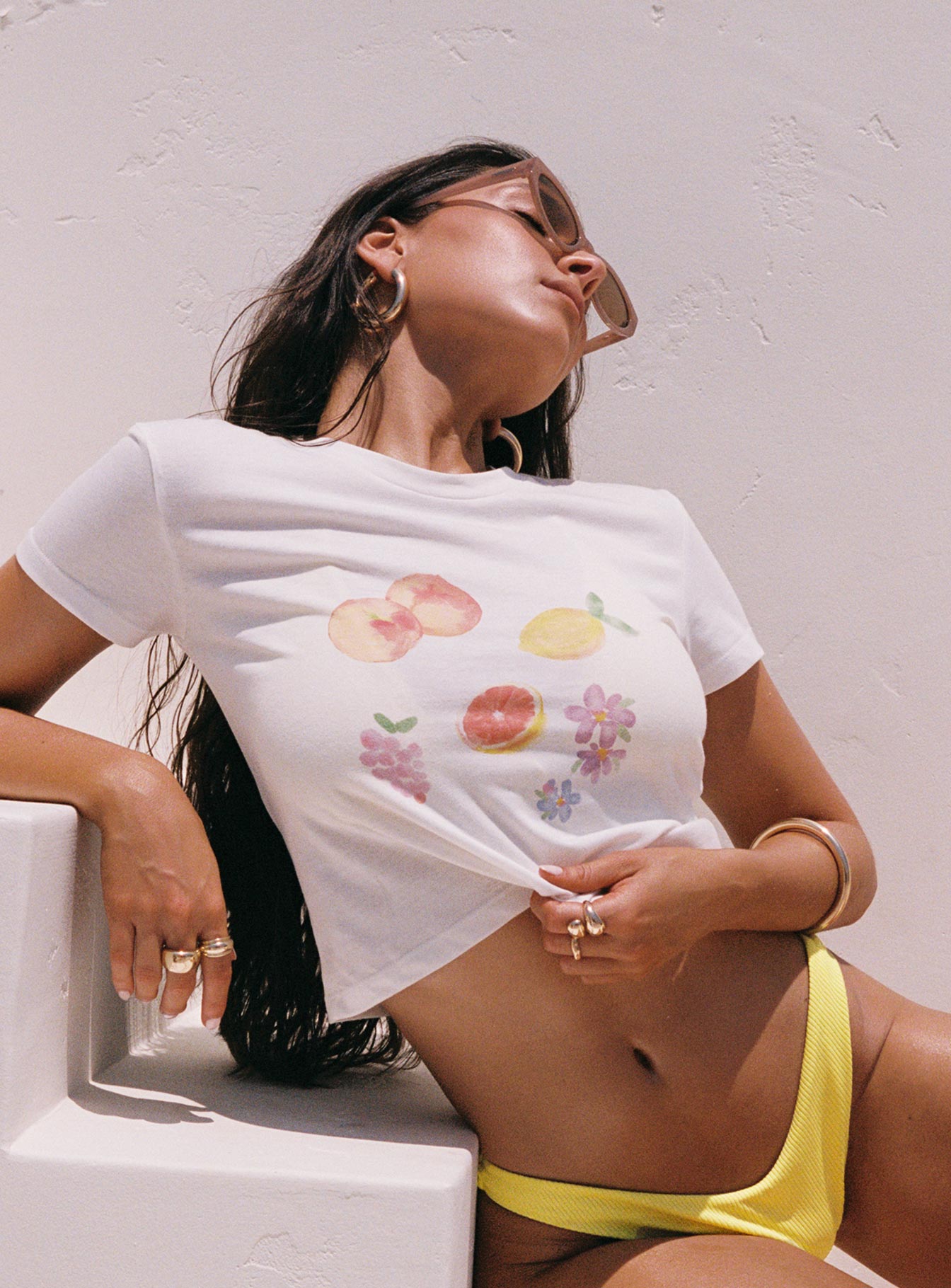 Arri Top White - women's top by Ellevoria
