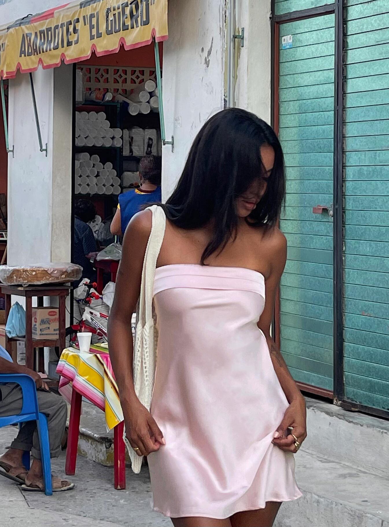 Phillipa Mini Dress Pink - women's fashion by Ellevoria - view 7