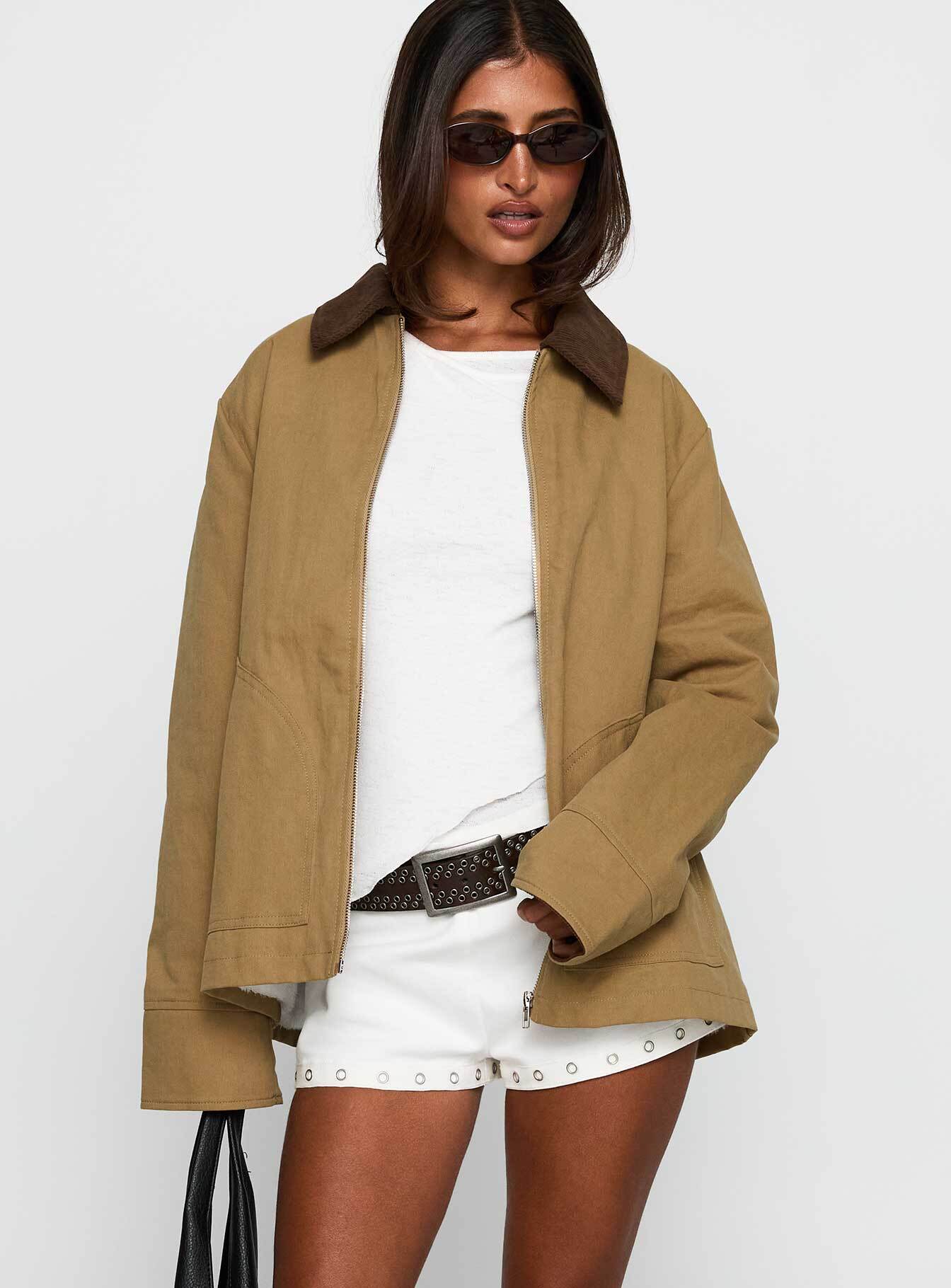 Chesterbrook Jacket Brown women's jacket by Ellevoria