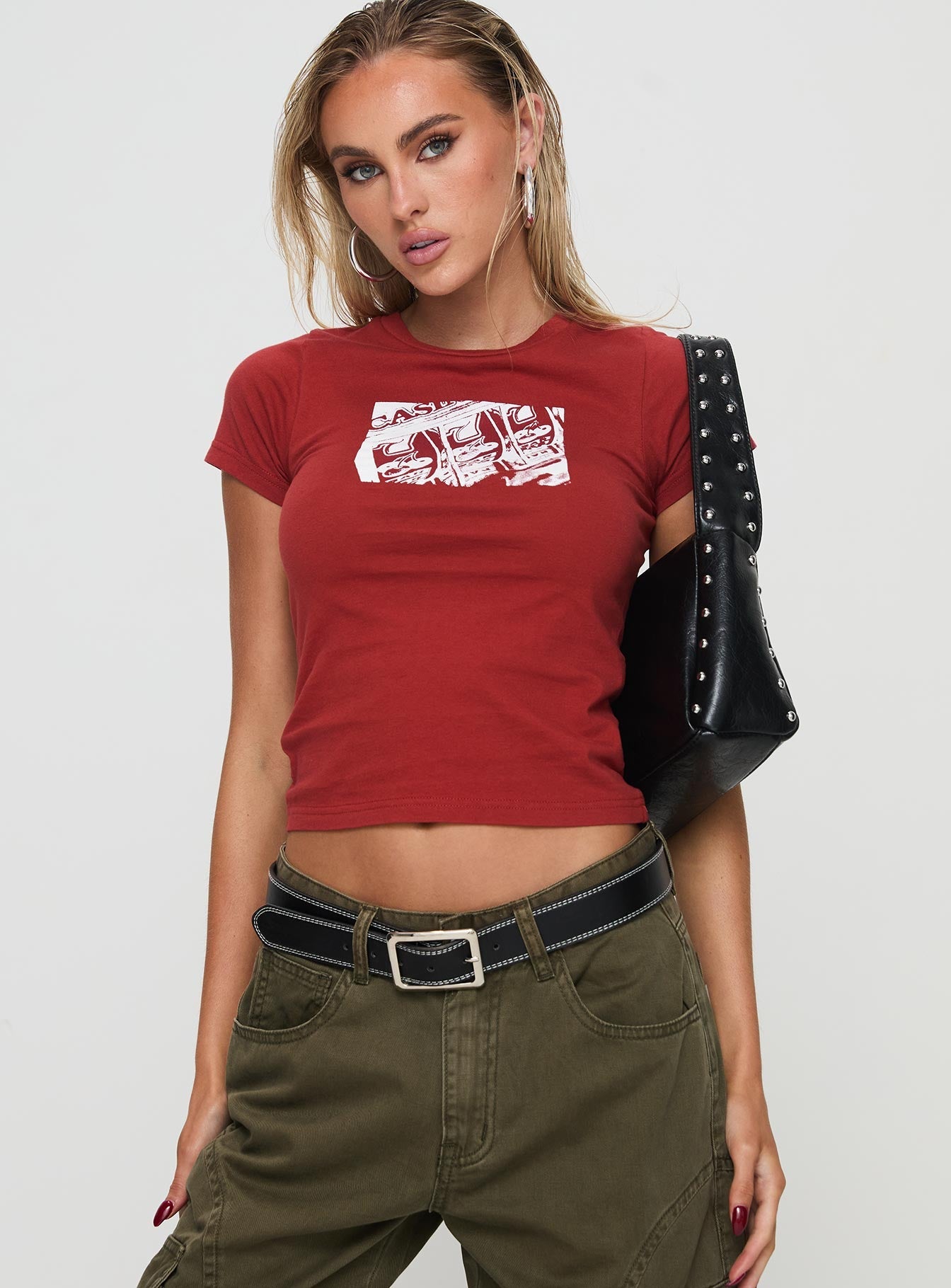 You Do You Tee Red - women's top by Ellevoria - view 2
