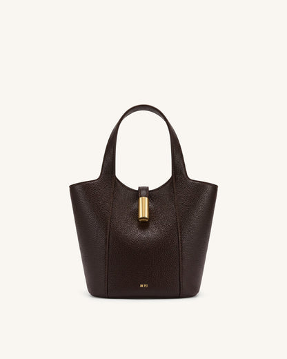 Bella Bucket Bag - Dark Brown