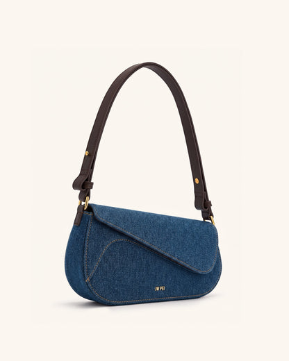 Addisyn Shoulder Bag - Blue Denim
