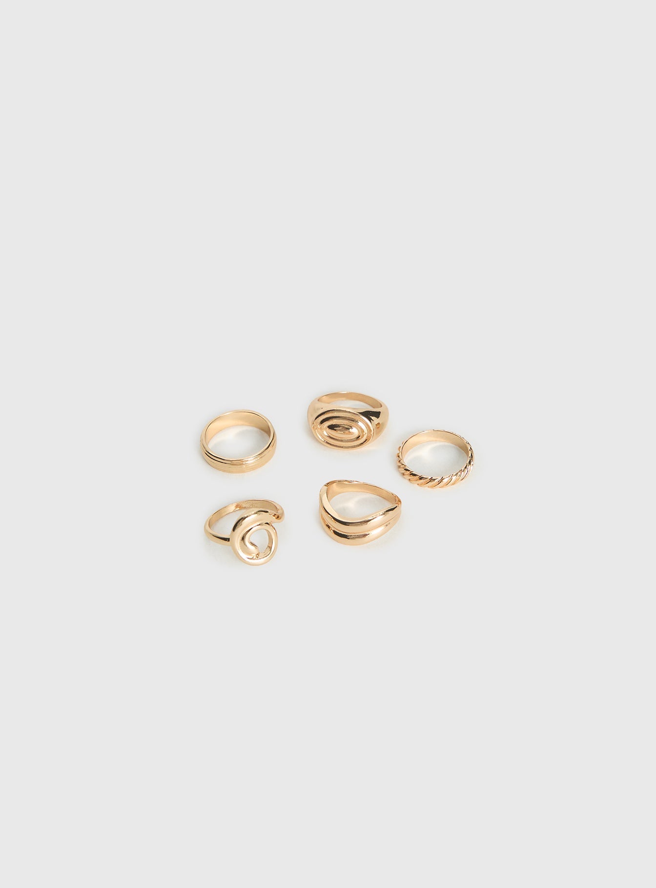 Montserrat Ring Pack Gold women's ring by Ellevoria