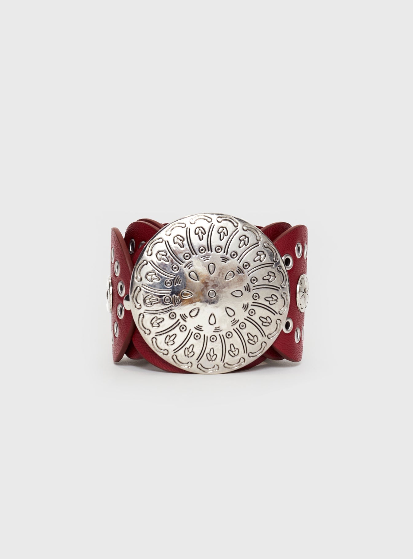 Karelle Belt Burgundy women's belt by Ellevoria