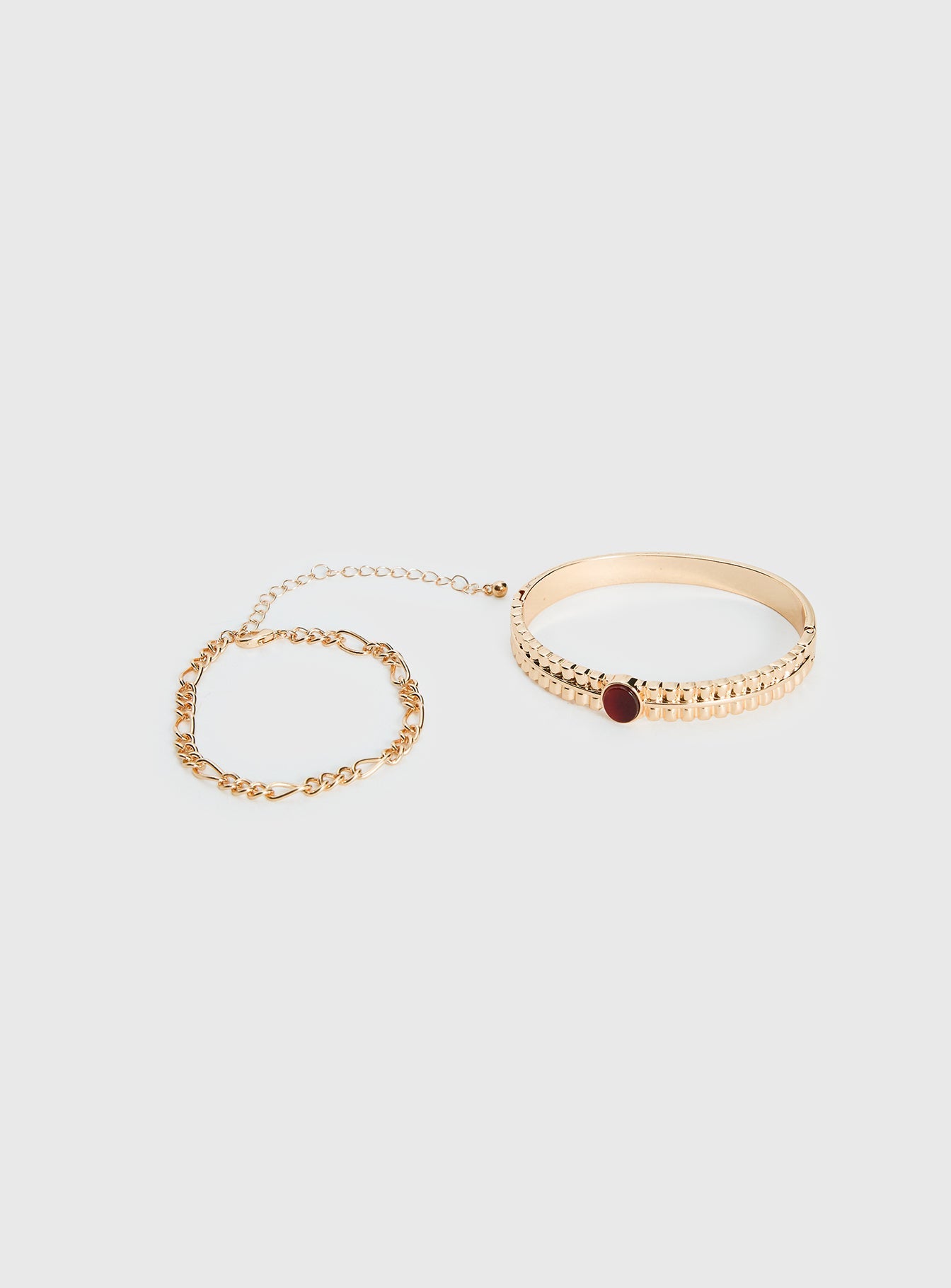 Tanaia Bracelet Pack Gold women's matching set by Ellevoria